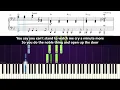 Olivia Rodrigo - less - Accurate Piano Tutorial with Sheet Music