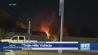 Train Hits Vehicle In Escalon