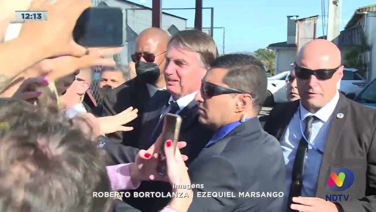 Bolsonaro em Chapecó: visita teve ida a Arena Condá, palestra para empresários e motociata