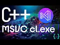 C add MSVC compiler to CMake Ninja project