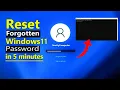 Download Lagu How To Reset Forgotten Password in Windows 11 | Windows 11 Password Reset Without Losing Data