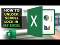 How To Unlock Scroll Lock in Excel