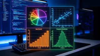 Pandas Matplotlib Plots Tutorial Subplots Pie Line Scatter Bar Histogram Urdu Hindi