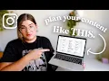 How to make an Instagram Content calendar that will help you grow