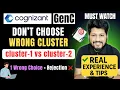 Cognizant GenC CLUSTERS Explained Cluster 1 vs Cluster 2 Which is Better Real Interview Guide