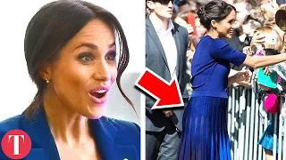 10 Times Meghan Markle Has Had Wardrobe Malfunctions In Public