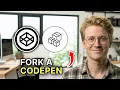 How to Fork a CodePen Project - Step by Step 2026