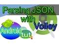 Parsing JSON with volley android custom listview Image and Text using Volley android tut