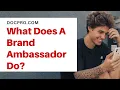 What Does A Brand Ambassador Do FREE AGREEMENT TEMPLATE