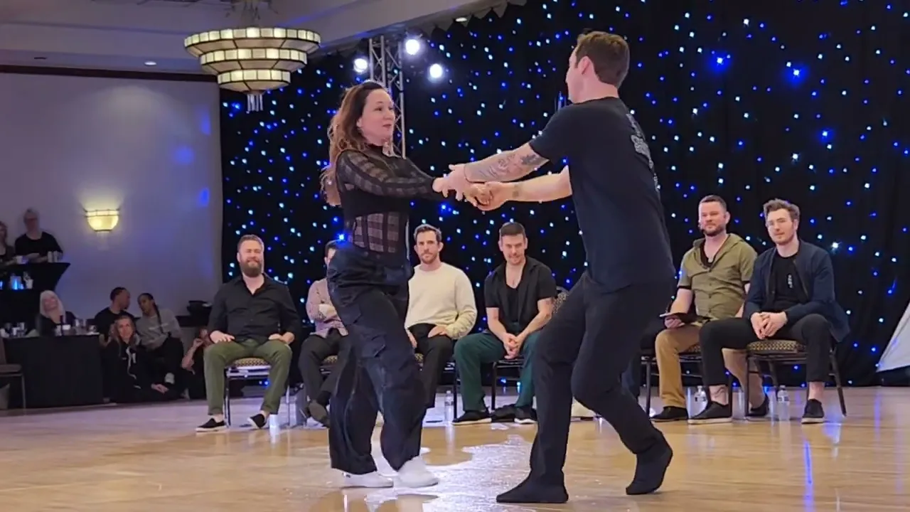 "Eyes Closed" Christopher Dumond & Tessa Munroe - 5th place Schampions J&J Finals SwingCouver 23/24