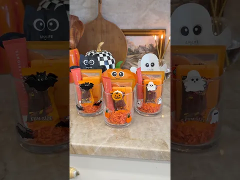 Mini boo baskets 🎃👻 #boobasket #halloween2026 #halloweengift #fallhomedecor