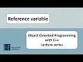 What is Reference variable OOP with C