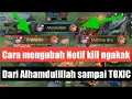 Download Lagu Tutorial cara mengubah notif kill ngakak + Tox1c | Mobile Legend