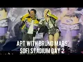 Download Lagu 250713 APT guest Bruno Mars! Rosé Blackpink Deadline Tour Day 2 LA Los Angeles Concert Fancam Live