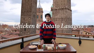 chicken potato lasagna