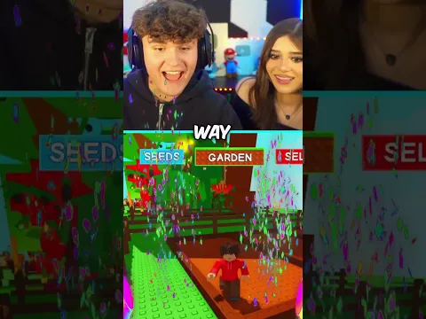 roblox, but if i touch GREEN the game switches 😂 #roblox #growagarden
