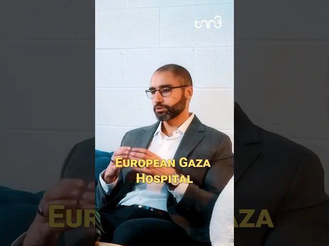 ⁣American surgeon Adam Fahs reveals what one of the only functioning hospital in #Gaza looks like