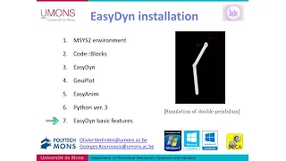 Windows EasyDyn Use Part Example