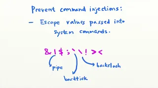 How to Prevent Command Injections