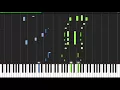 Smile for you   Sword Art Online  Ordinal Scale Piano Tutorial Synthesia    Yeh Kun