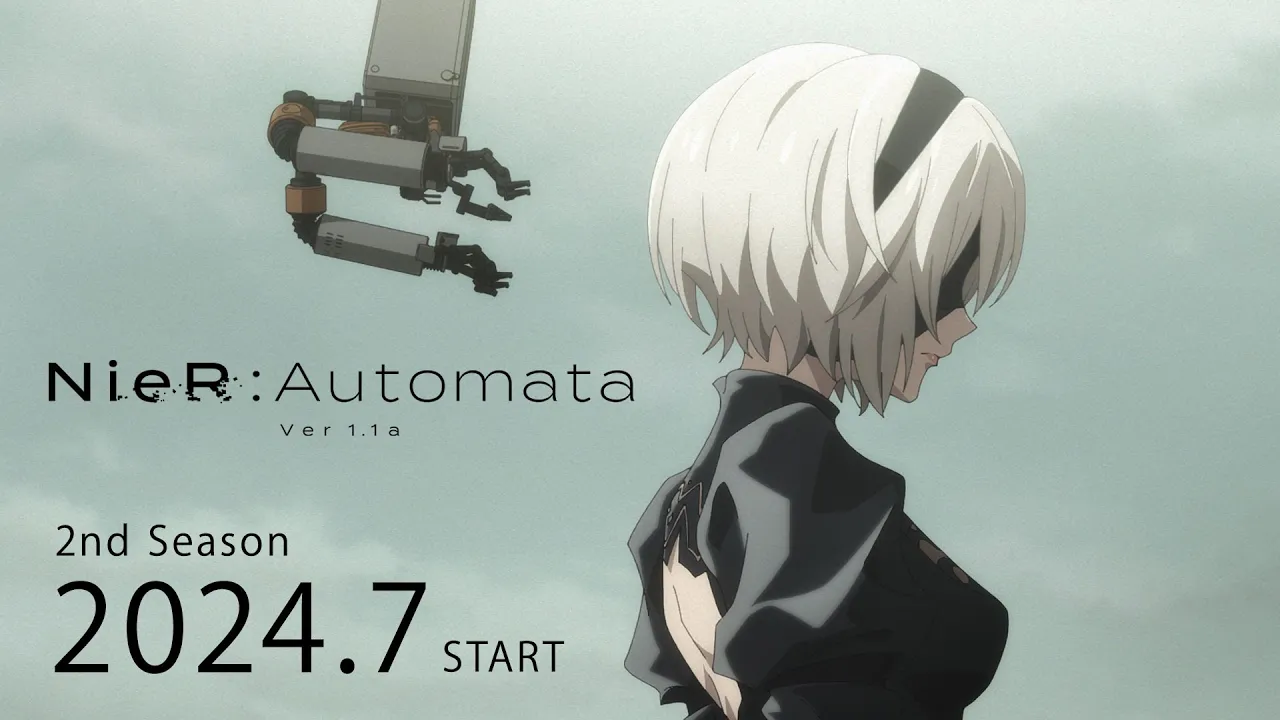 Anime de NieR Automata ganha teaser e mês de retorno