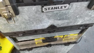 Local Easley Greenville handyman Buys Stanley tool box on Craigslist from Easley SC storage