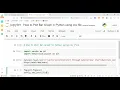 How to Plot Bar Graph in Python using csv file in