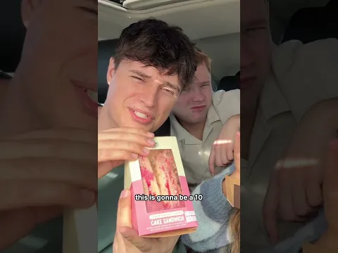 Trying $9 CAKE Sandwiches?! 🥪👀