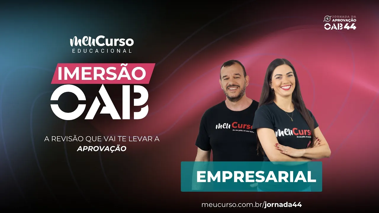 Empresarial | Imersão OAB | OAB 1ª Fase 44º Exame