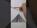 one point perspective drawing trees on side of road