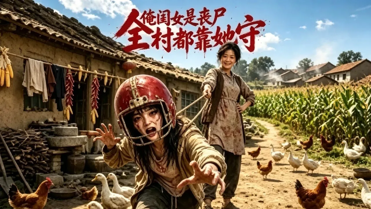 AI漫剧 俺闺女是丧尸全村都靠她守 荒村烟火容纳一头不忘家的丧尸