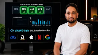 FAANG-Style SQL Interview Question Consecutive Months Streak Challenge