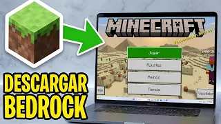 COMO DESCARGAR E INSTALAR MINECRAFT BEDROCK PARA PC