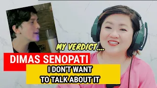 Download DIMAS SENOPATI- I DON'T WANT TO TALK ABOUT IT ( ROD STEWART ) COVER REACTION VIDEO MP3