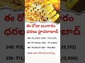 Today s Gold Price in Hyderabad 2025 24K 22K 18K Gold Rate Per Gram Daily Gold Update
