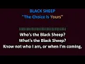 Black Sheep - The Choice Is Yours