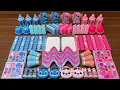 Download Lagu BLUE vs PINK STITCH | Mixing random into Glossy Slime I Relaxing slime videos