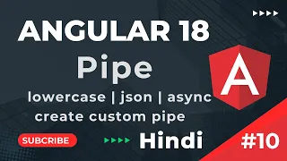 What are pipe how to create custom pipe Angular 18 Tutorial in Hindi part 10
