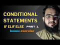Conditional Statements in Python If elif else Python for Everyone in 11