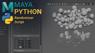 Python Script in Maya - Randomizer