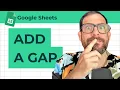 How to Add a Column Between Transposed List