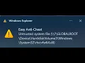 Untrusted system file rtvcvfw64 dll fix