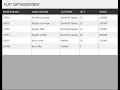 DataGridView Flat Design VB Net - Visual Studio