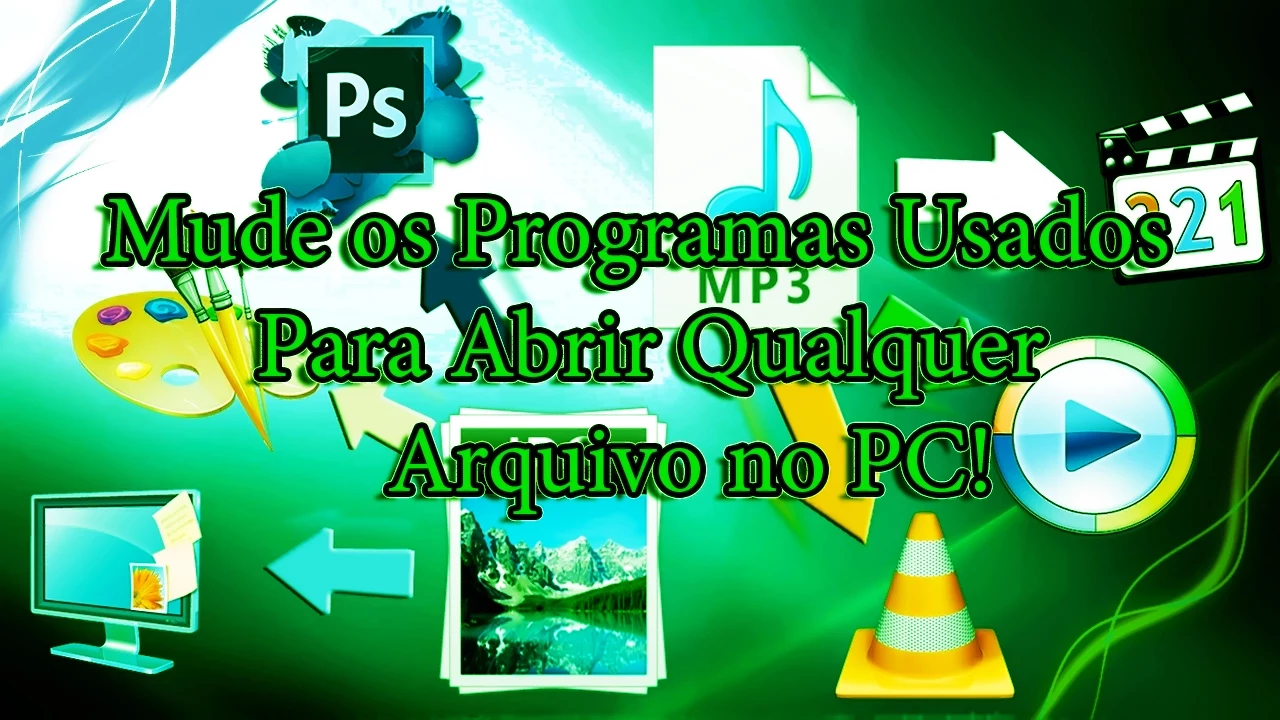 Como Mudar os Programas Usados Para Abrir Qualquer Arquivo no PC! (Para Todos os Windows)