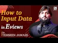Econometrics 8 How to input data in EViews