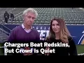 Chargers Beat Redskins But Crowd Is Quiet San Diego Union-Tribune