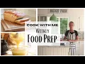 Weekly Food Prep Cook With Me Food Recipes Weekly Menu