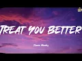 Download Lagu Treat You Better - Shawn Mendes (Lyrics) Shawn Mendes, Sia, DJ Snake