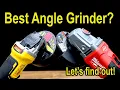Best Angle Grinder Milwaukee vs DeWalt Makita Ryobi Craftsman Ridgid Bosch Metabo HPT Workpro
