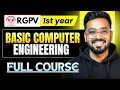 Basic Computer Engineering BCE Syllabus Class Announcement RGPV B Tech 1st Year